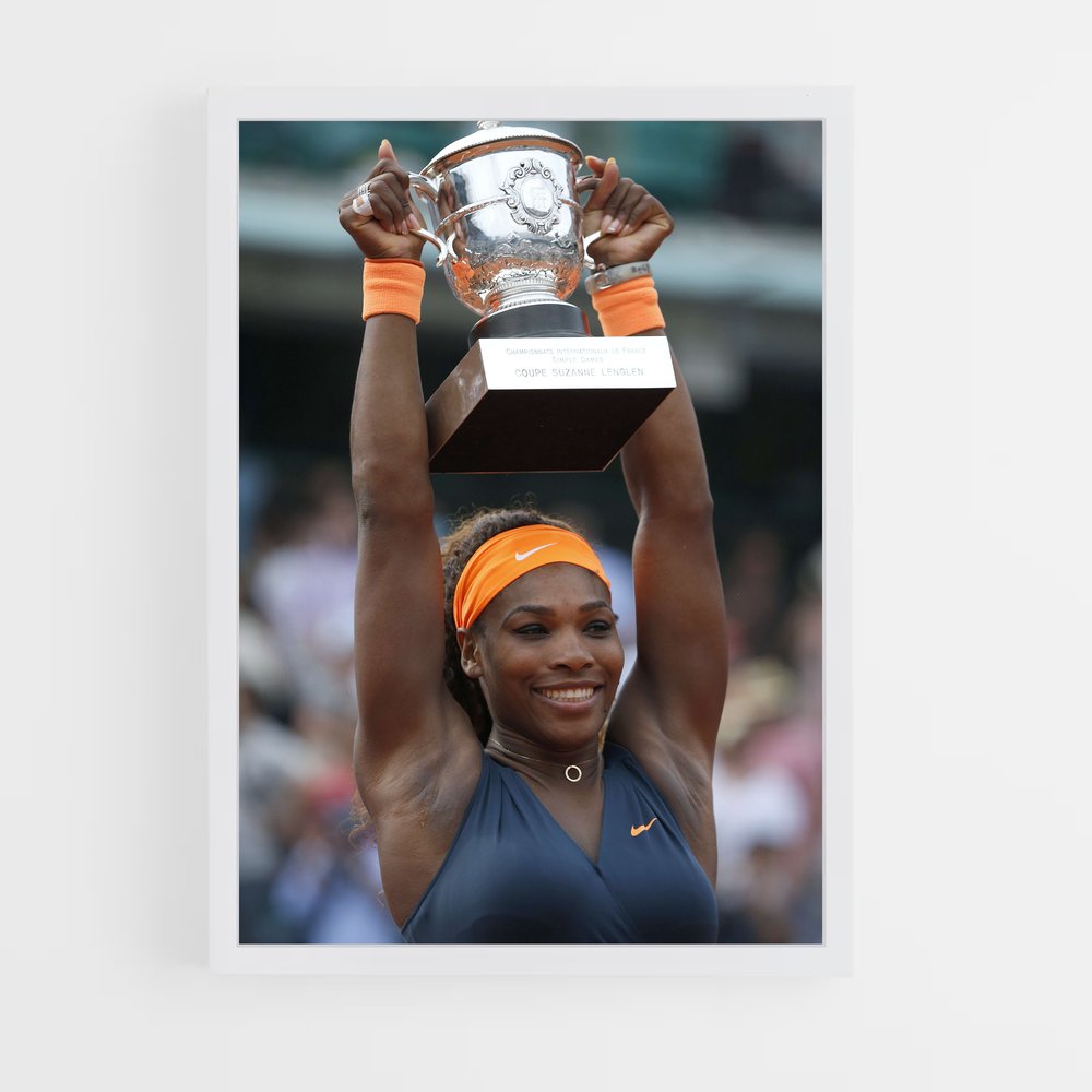 Poster Triomphe de Serena – affiche Tennis (vue 3)